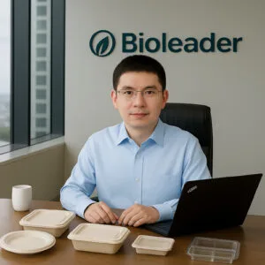 Junso Zhang Fundador de Bioleader® y experto en envases sostenibles